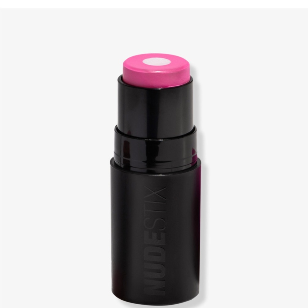 Nudestix Nudies Matte + Glow Core All Over Face Blush Stick Magenta Magic New